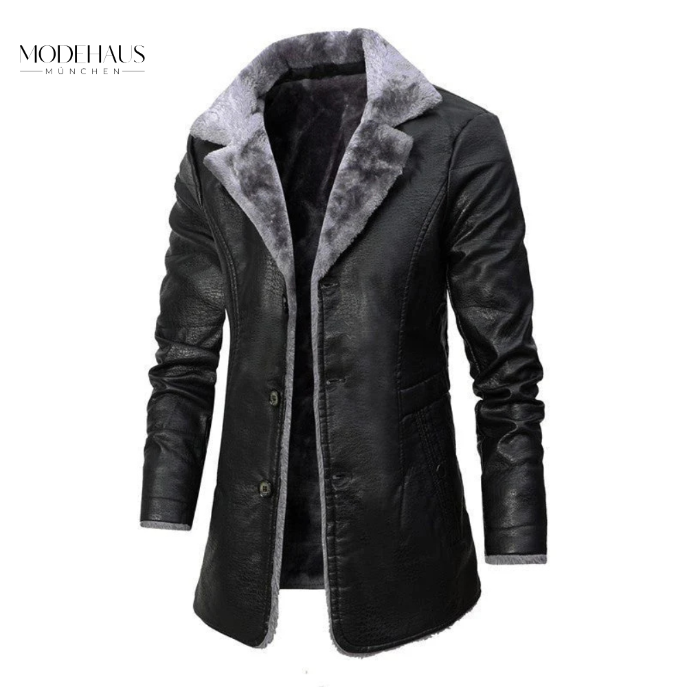 GotikGlanz | Stilvoller Wintermantel für Herren mit Eleganten Details