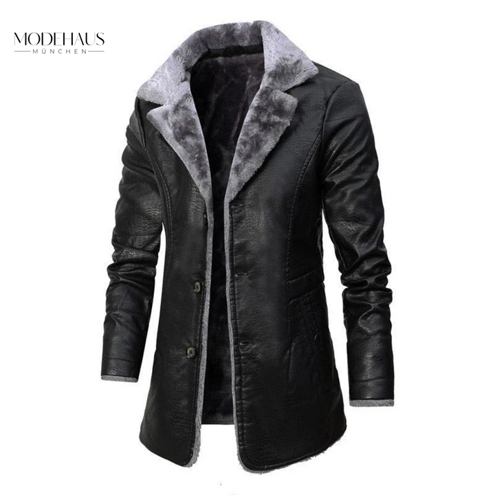 GotikGlanz | Stilvoller Wintermantel für Herren mit Eleganten Details