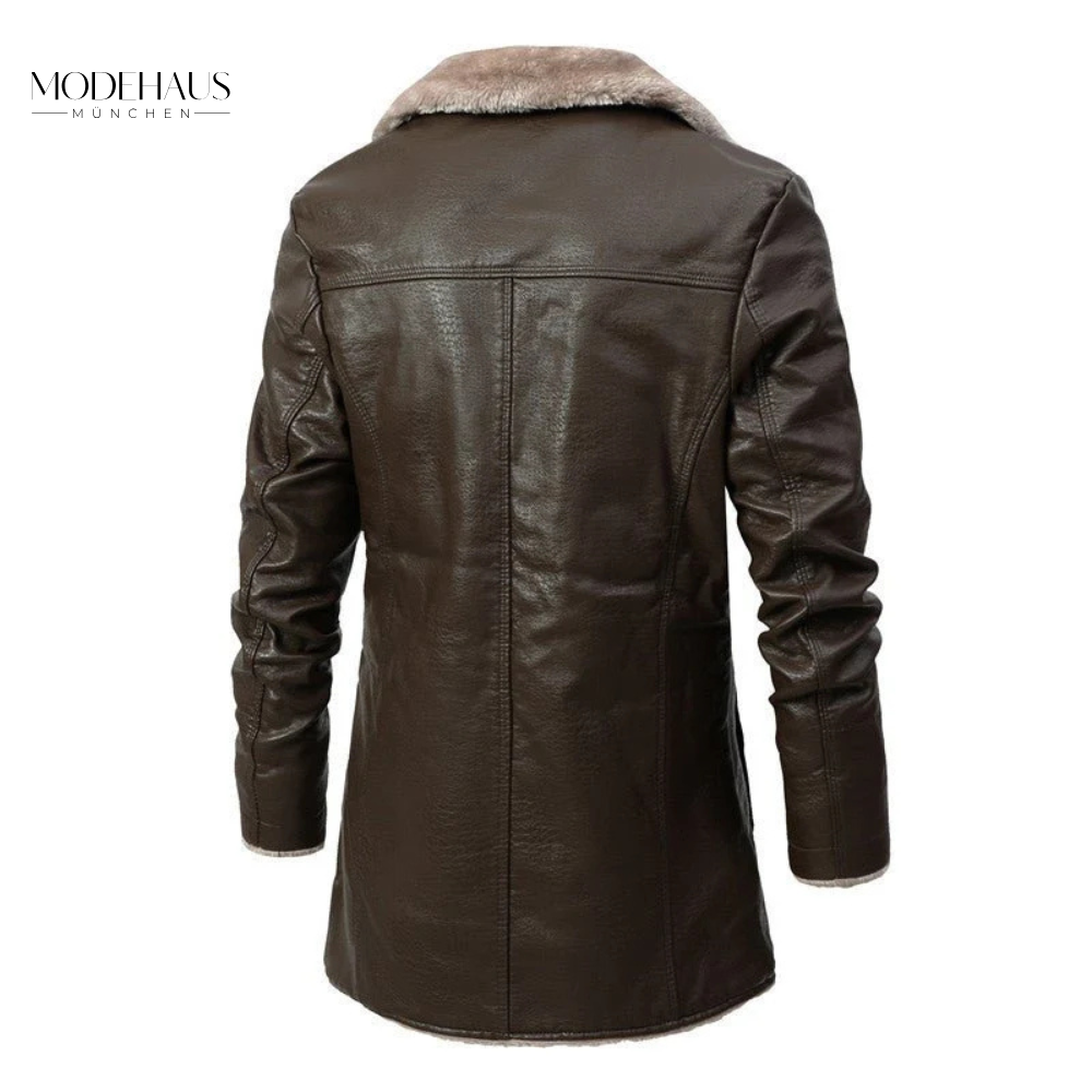 GotikGlanz | Stilvoller Wintermantel für Herren mit Eleganten Details