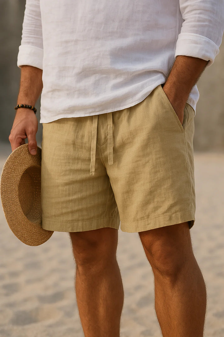 Lorenzo™ | Hose aus Baumwoll-Leinen