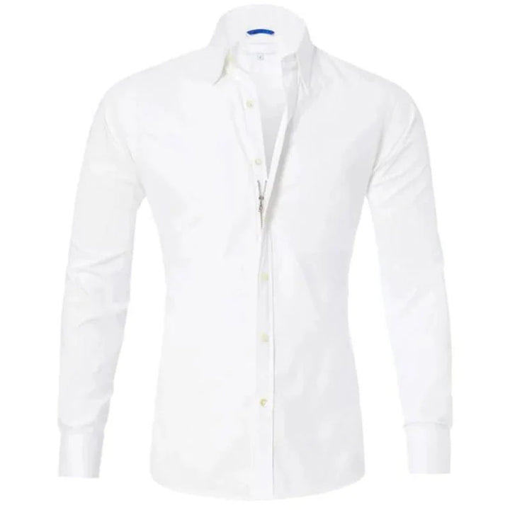 Lionel™ | Knitterfreies Zip-Up-Shirt