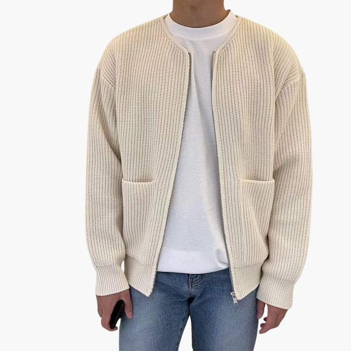Daniel | Trendige Strickjacke
