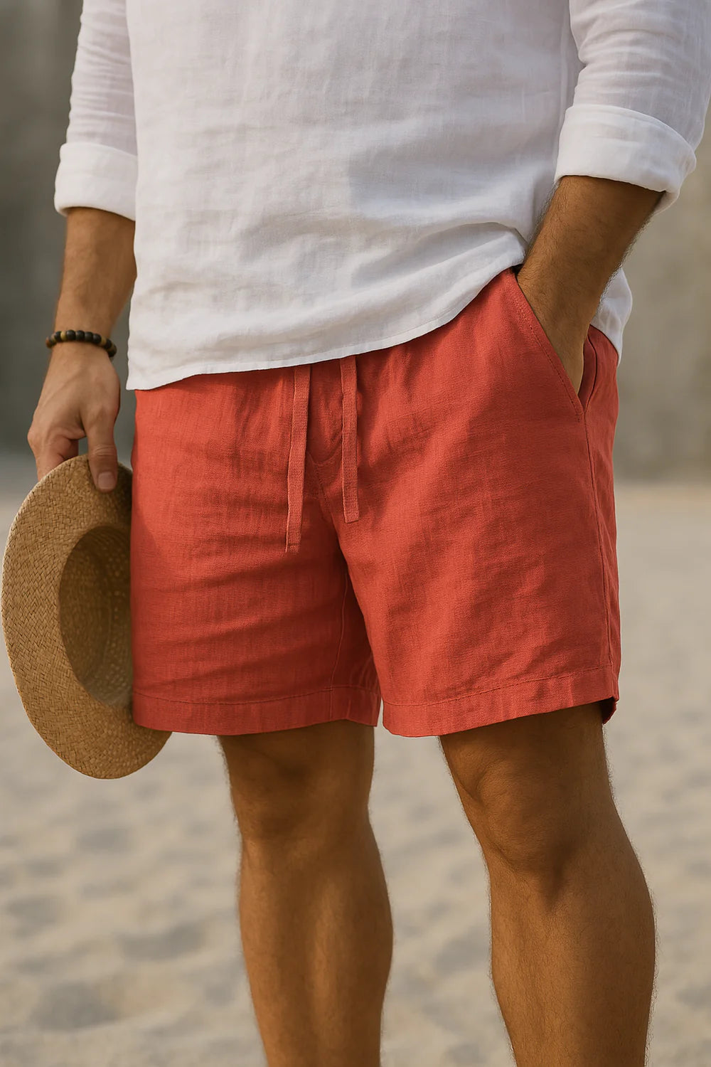 Lorenzo™ | Hose aus Baumwoll-Leinen