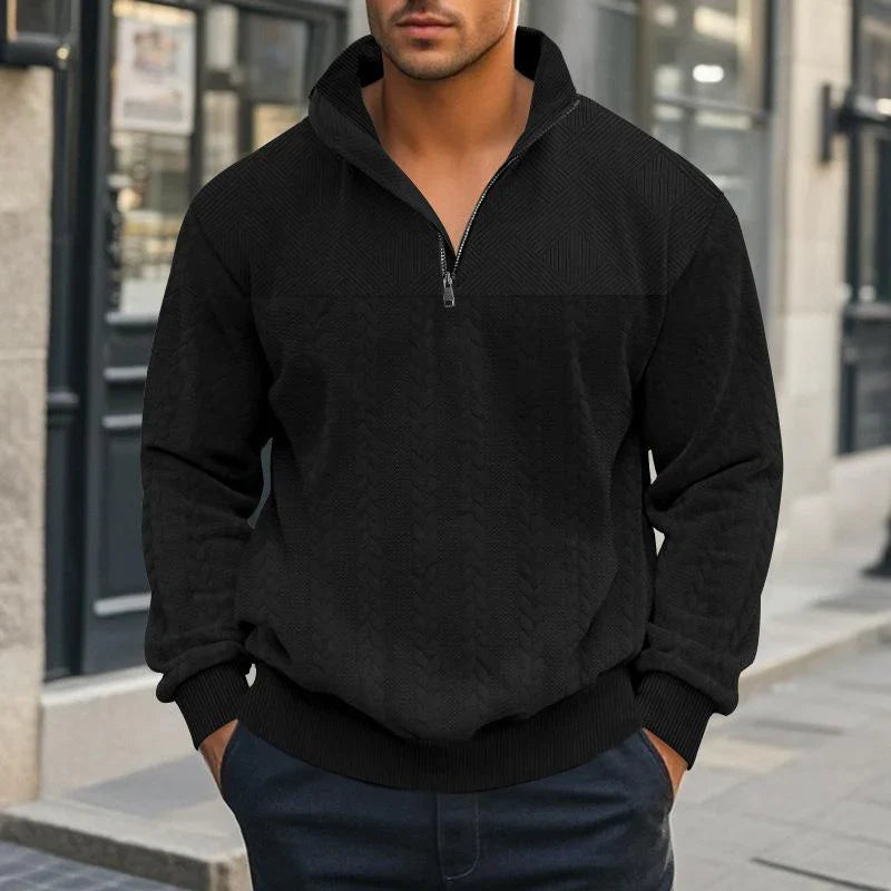 RetroStand Jacquard Sweatshirt