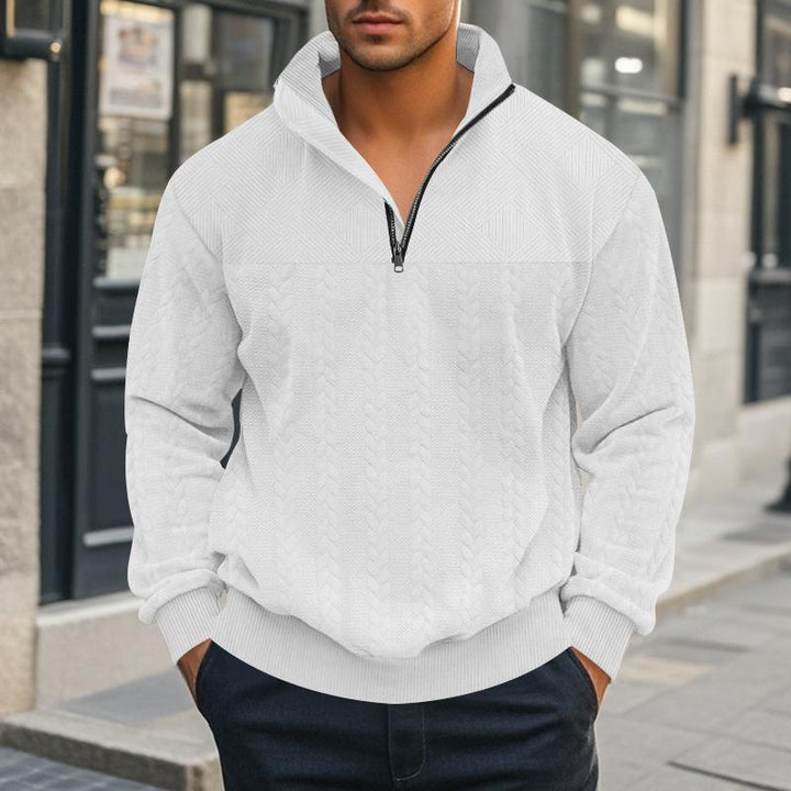 RetroStand Jacquard Sweatshirt