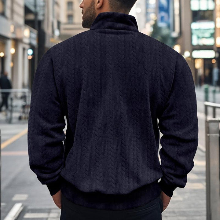 RetroStand Jacquard Sweatshirt