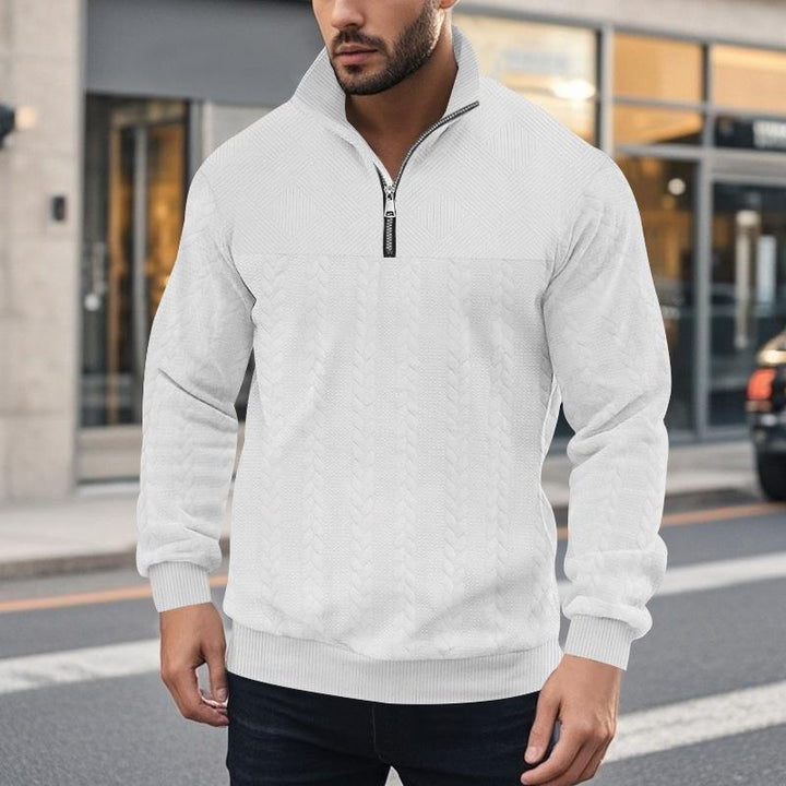 RetroStand Jacquard Sweatshirt