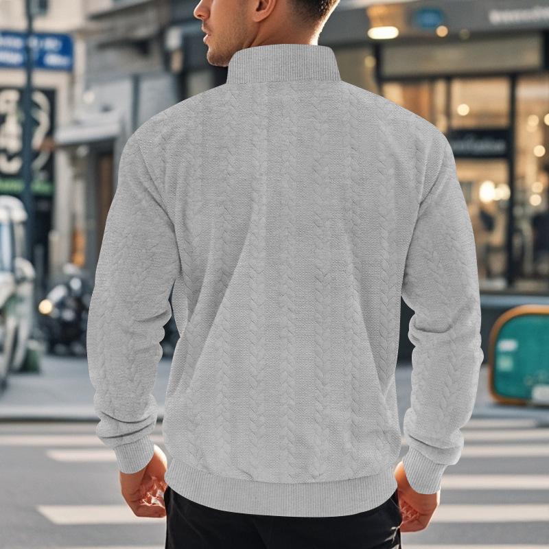 RetroStand Jacquard Sweatshirt